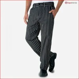 chef pants uniform striped kitchen trousers for professional chefs