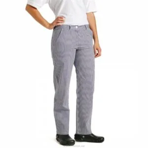 women chef pants uniform professional kitchen workwear trousers