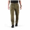 men olive green cargo uniform trousers