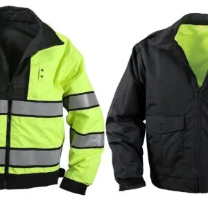 reflective safety jacket for workers