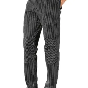 striped chef pants for kitchen staff