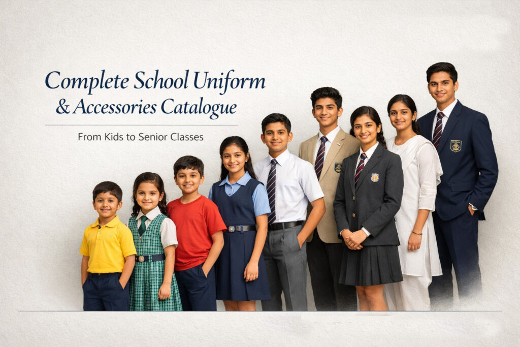 Complete school uniform collection from kids to senior classes – customised bulk school uniform manufacturer Essay Sports