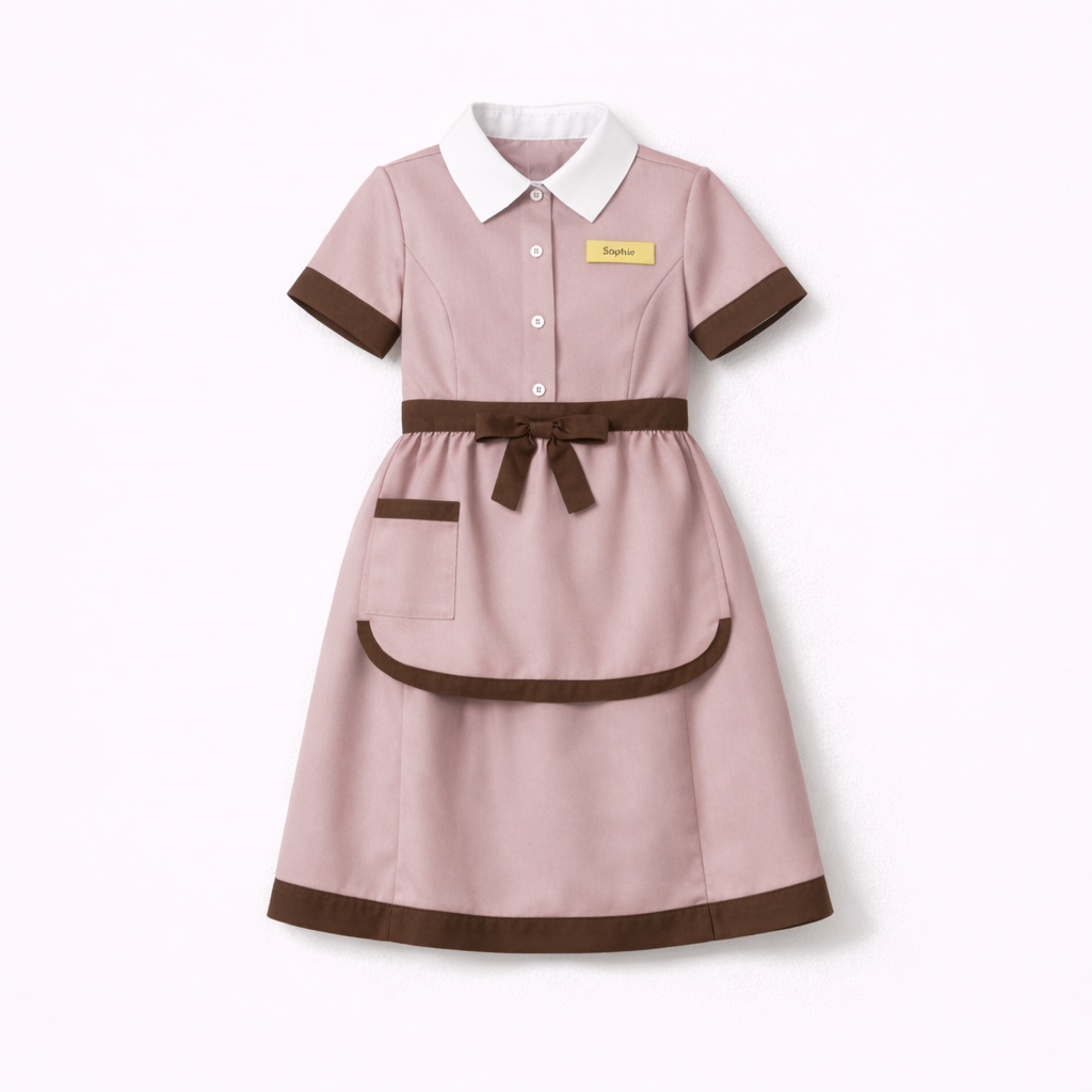Housekeeping staff uniform dress with apron – hotel housekeeping uniform supplier Essay Sports