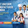 best uniform manufacturer in India with school uniforms, hospitality uniforms and corporate uniforms